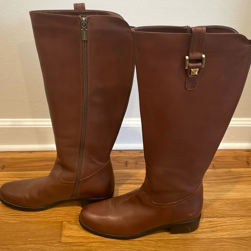 Blondo Women’s Volly Waterproof Riding Boot Brown - Size 8